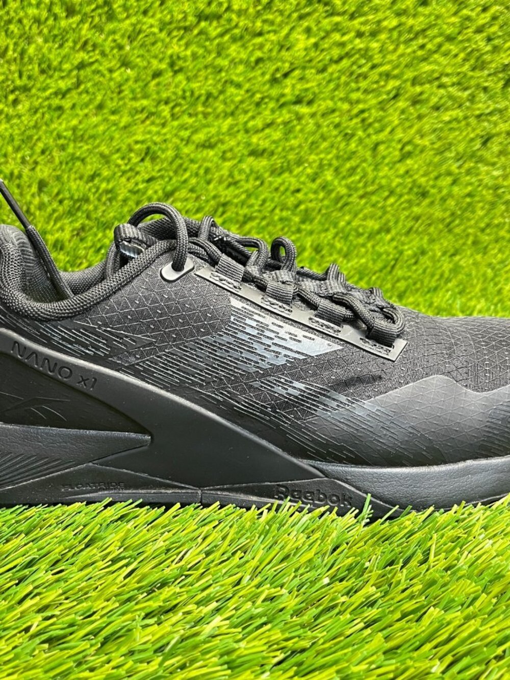 Reebok Nano X1 Adventure Womens Size 6.5M Black Composite Toe Safety Work Shoes